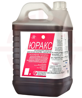 Юракс - инсектицид от клопов, тараканов, концентрат эмульсии, 5 л.