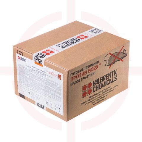 Тридэ-вэ, МБ - средство для уничтожения грызунов, 10 кг.