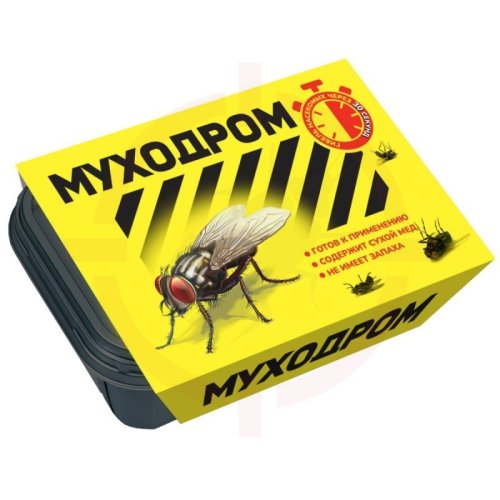 Муходром - гранулированная приманка от мух