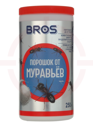 Брос (Bros) порошок от муравьев, 250 гр.