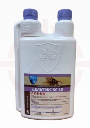 Дельтэкс SC 10 - инсектоакарицид, концентрат эмульсии, 1 л.