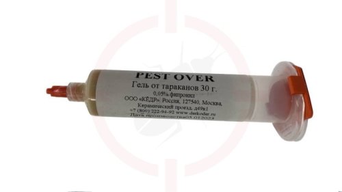 Koder гель Pest Over на фипрониле 0,05%, 30 мл.
