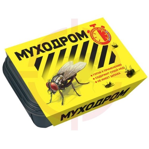 Муходром - гранулированная приманка от мух, 10 гр.