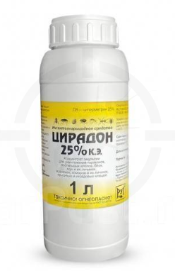 Цирадон - концентрат эмульсии от тараканов, клопов, блох