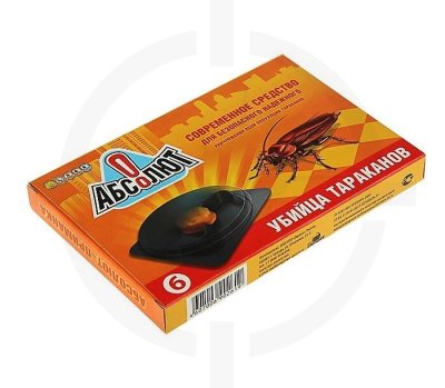 Абсолют - приманка от тараканов, диски (6 шт.), фото 1