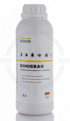 Димигран - Koder инсектицид от клопов, тараканов, концентрат эмульсии