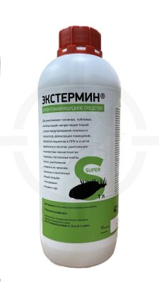 Экстермин-С (Супер) - инсектицид от клопов, тараканов, концентрат эмульсии