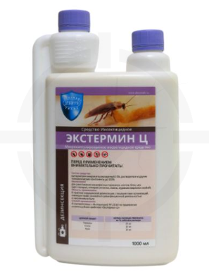 Экстермин-Ц (Микроцин+) - инсектицид от клопов, тараканов, микрокапсулированный концентрат