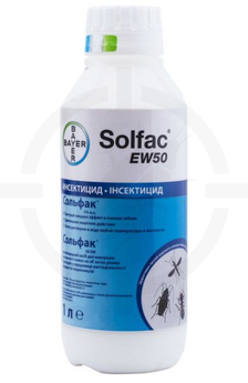 Сольфак EW50 - инсектицид от клопов, тараканов, микроэмульсия
