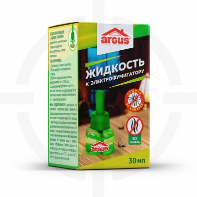 Аргус - жидкость от комаров, без запаха.