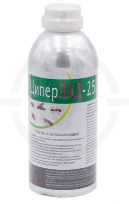 ЦиперЛАД-25 - инсектицид от клопов, тараканов, концентрат эмульсии